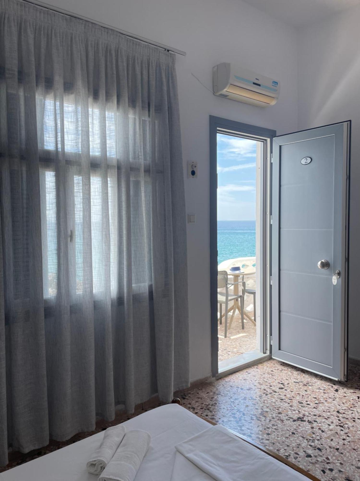 Chrisopetro Rooms Marathokampos Ngoại thất bức ảnh