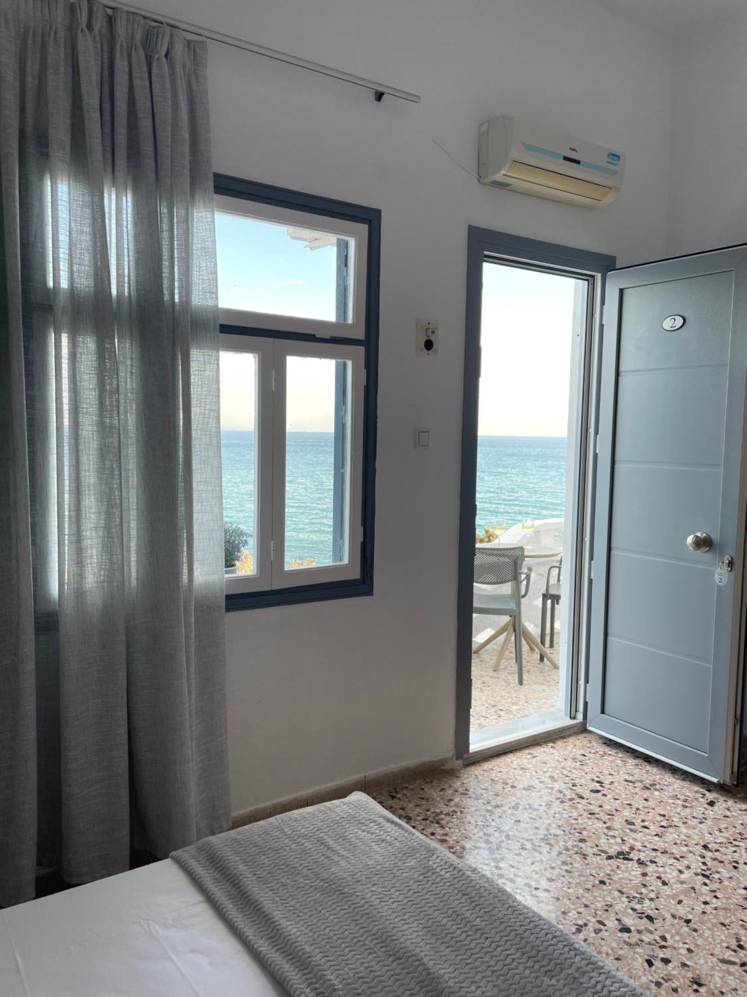 Chrisopetro Rooms Marathokampos Ngoại thất bức ảnh